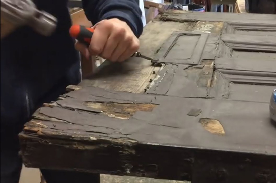 Oak Park-wooden-door-repair