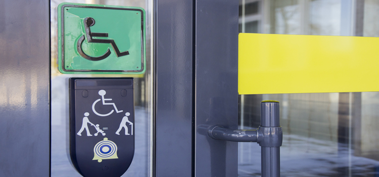 automatic handicap door opener in Oak Park
