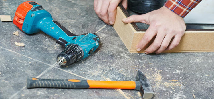 broken door frame repair Oak Park